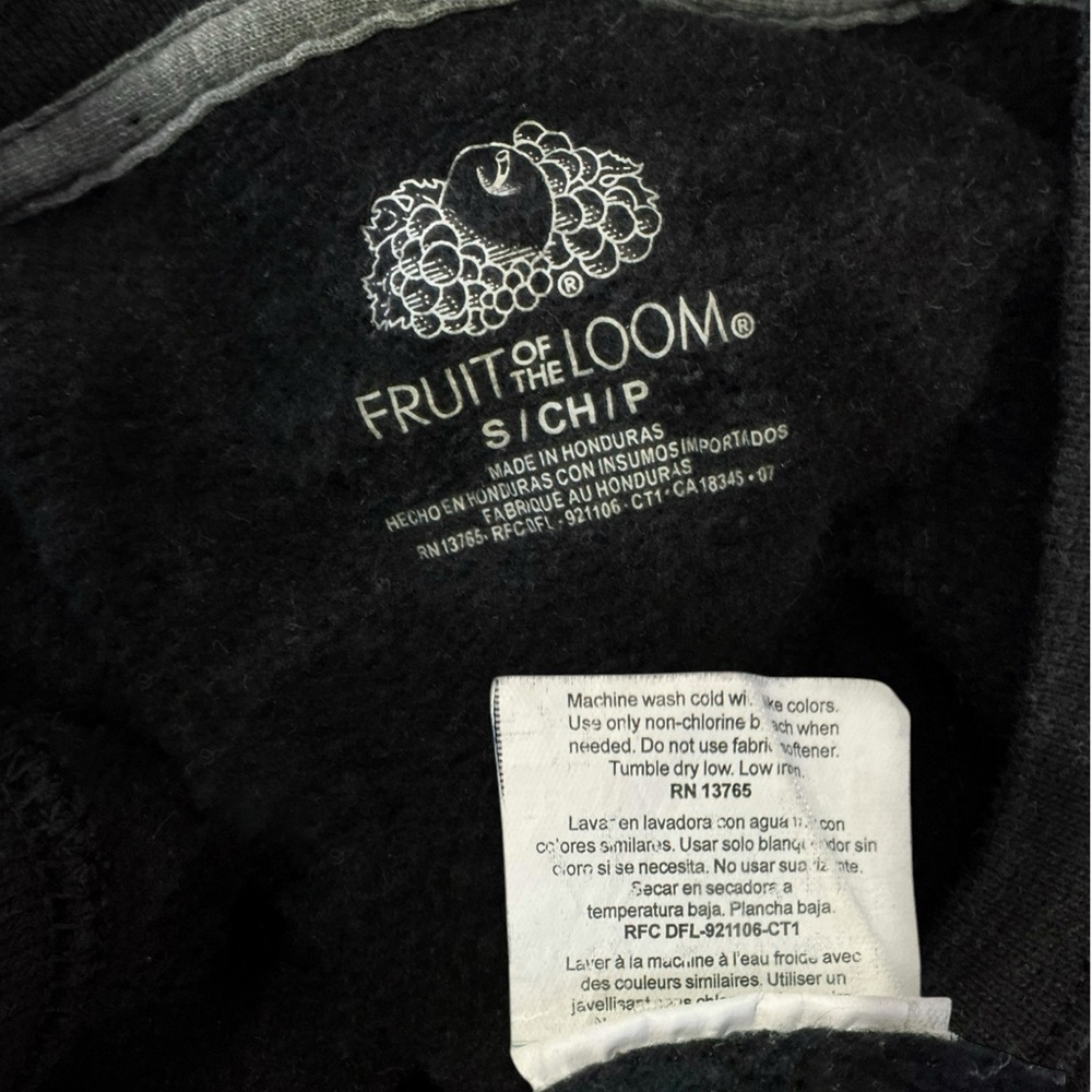 Playboy Sweatshirt Women Crew Neck Long Sleeve Black Gray White Logo Size Small - Picture 6 of 16